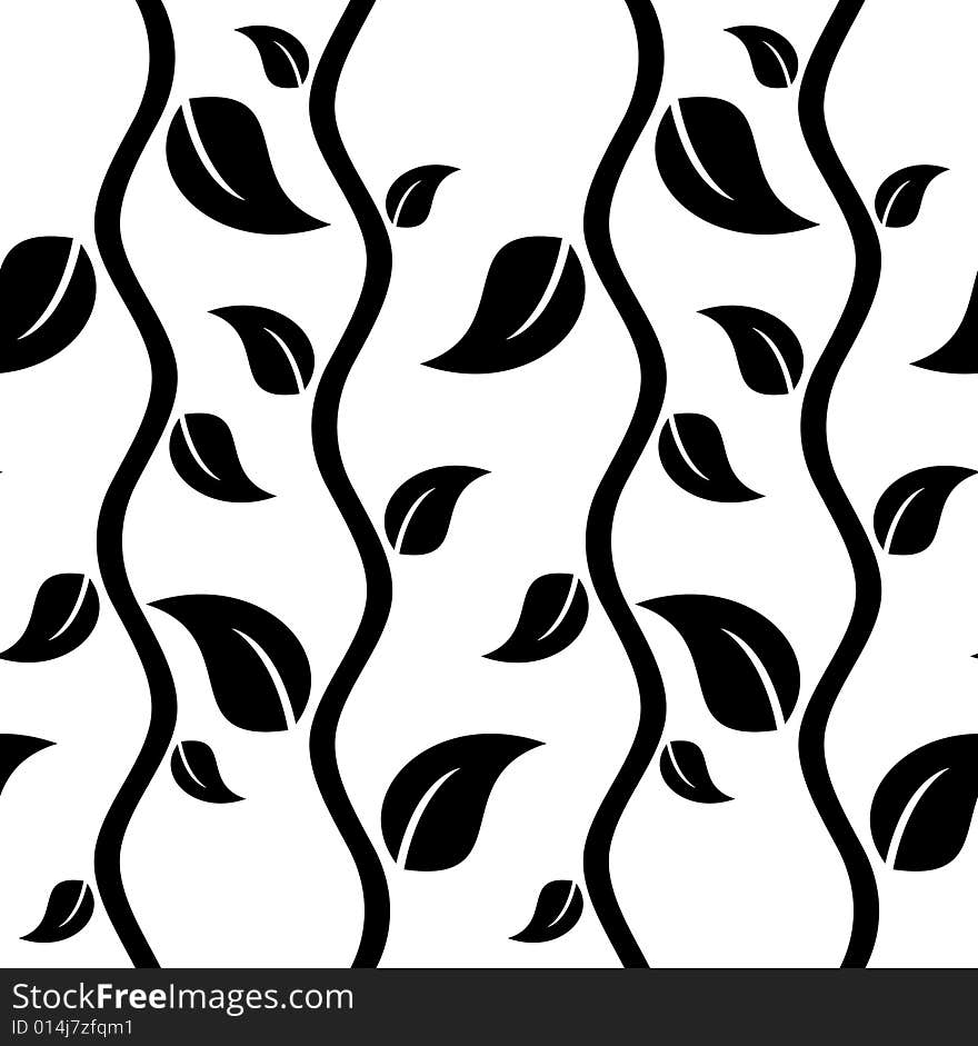 Black seamless background. Vector illustration. Black seamless background. Vector illustration.