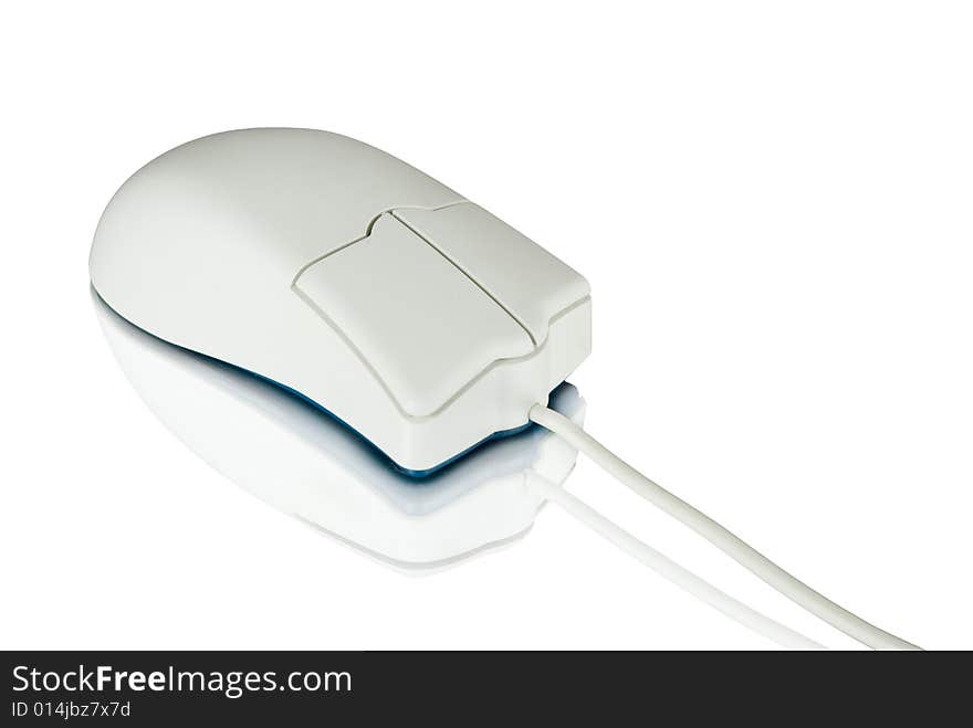 Computer mouse isolated on white background. Computer mouse isolated on white background