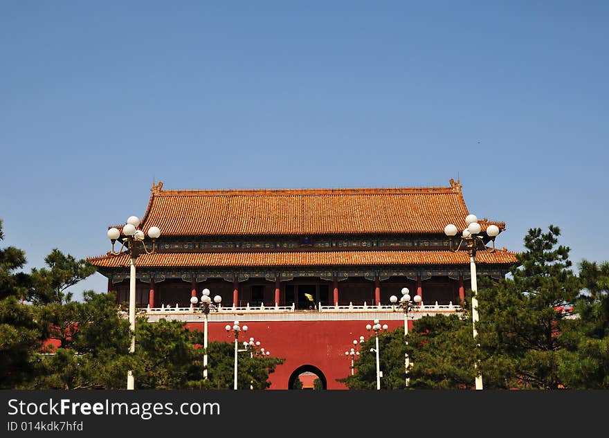 Traditional chinese building, ancient building. Traditional chinese building, ancient building