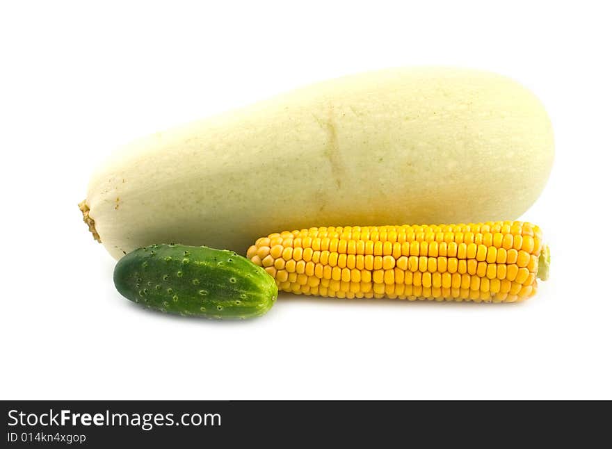 Corn And A Cucumbers