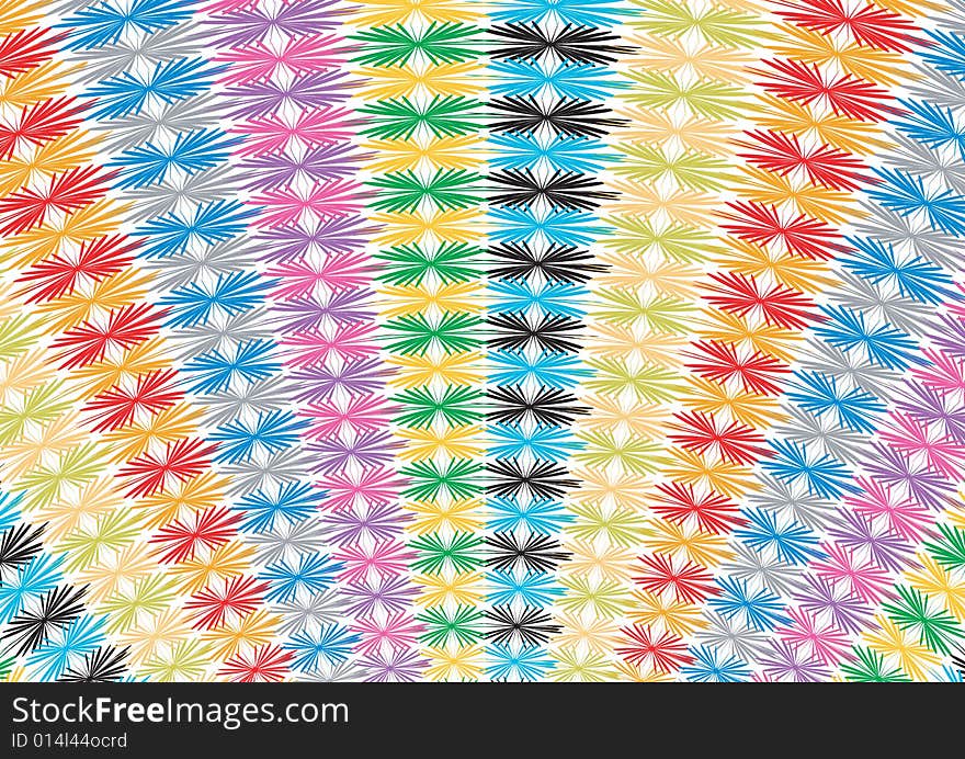 Colorful retro design abstract background. Colorful retro design abstract background