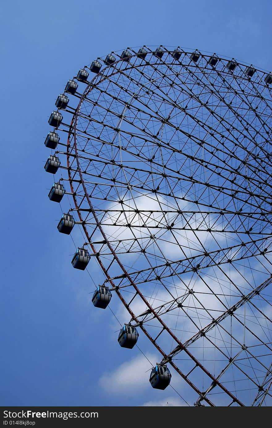 Tour Buses Ferris Wheel