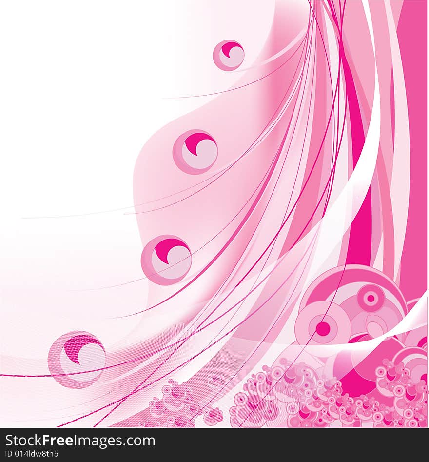 Abstract background in rose colors. Abstract background in rose colors