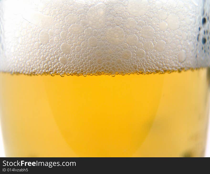 Close up of glass mug with beer. Close up of glass mug with beer