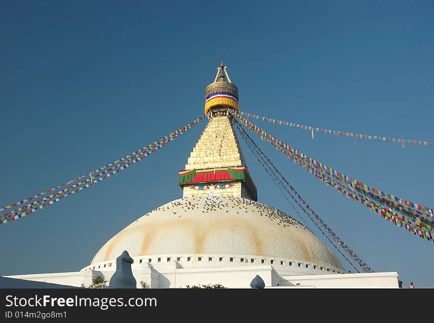 Boudhanath Stupa in Kathmandu