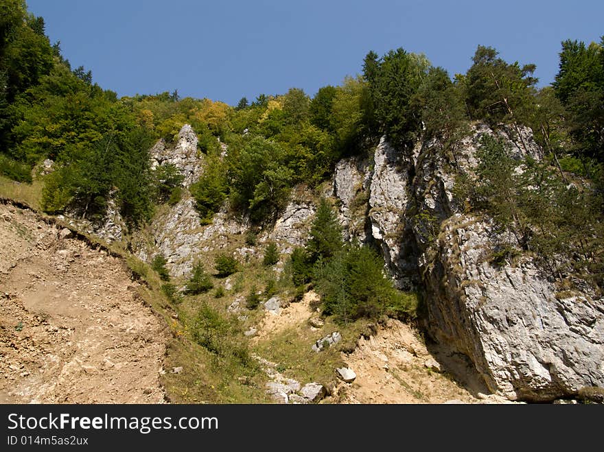 Autumn in the Carpathian mountains