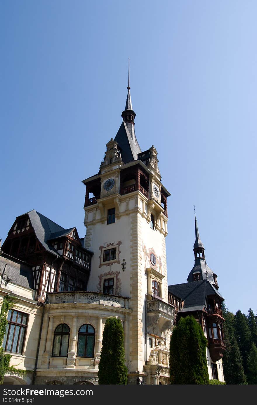 Pelesh Palace in Romania