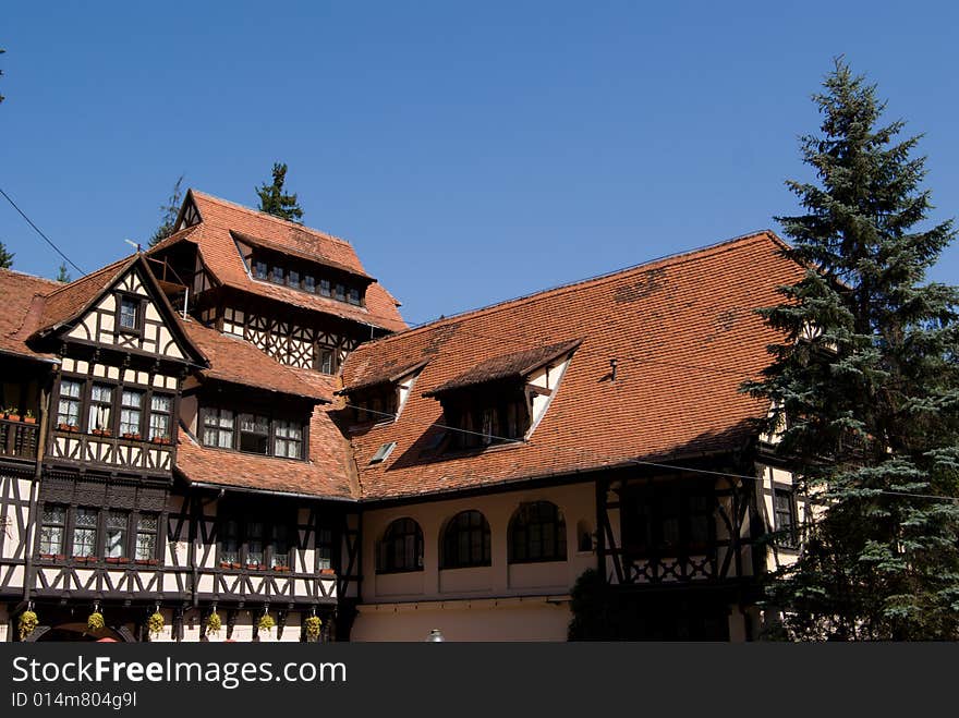 The Small Hotel In Mountain