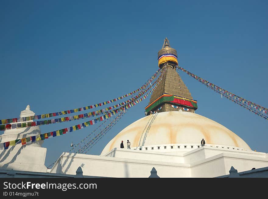 Boudhanath Stupa in Kathmandu