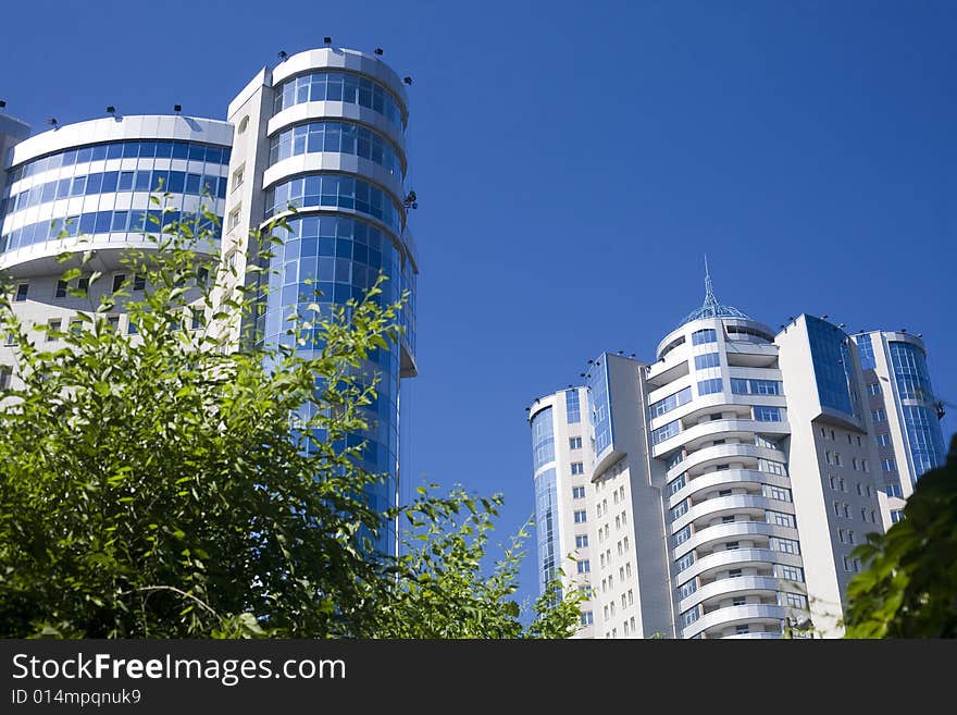 Apartment houses in Samara, Russia