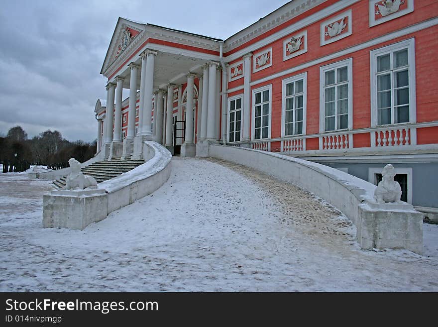 The Sheremetyev Palace in Kuskovo, Moscow