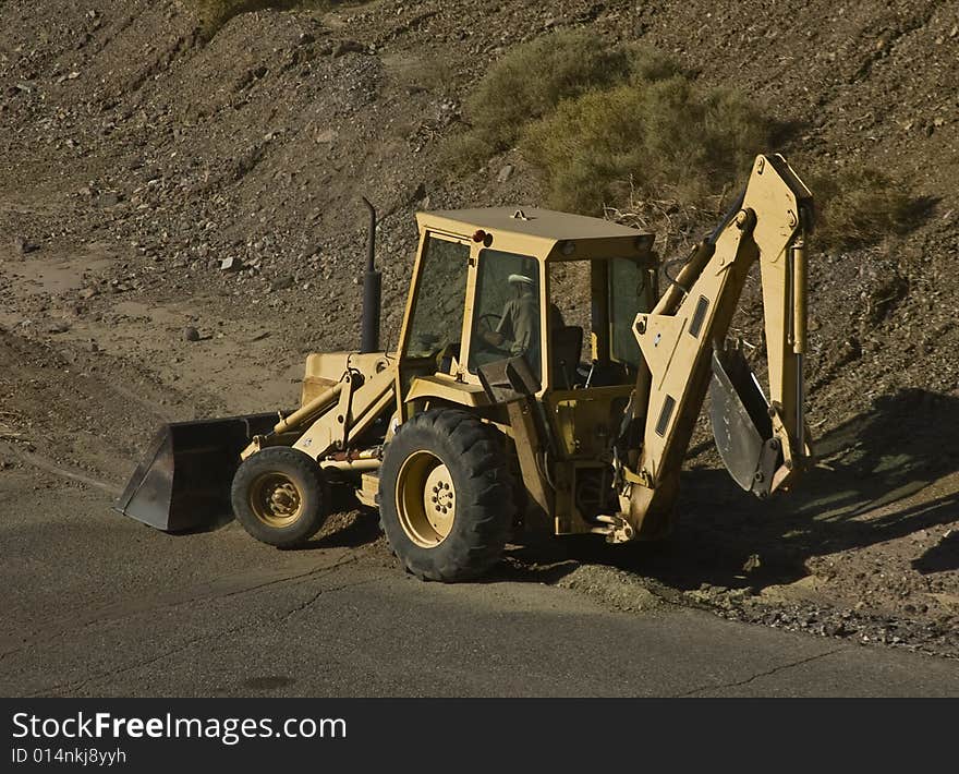 Bulldozer Working