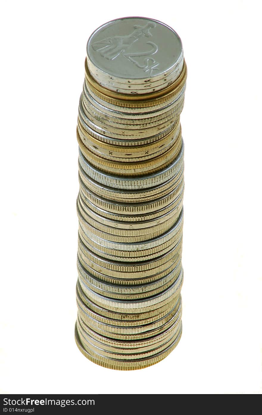 Mixed Coin Stack