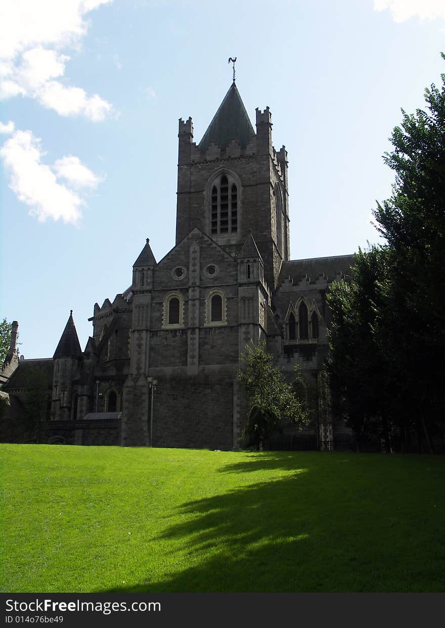 Christs church, the oldest building in Dublin, Ireland. September 2008. Christs church, the oldest building in Dublin, Ireland. September 2008.