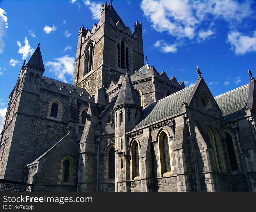 Christs church, the oldest building in Dublin, Ireland. Christs church, the oldest building in Dublin, Ireland.