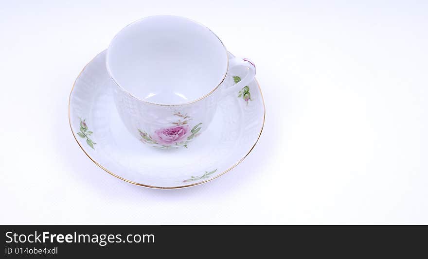 Image of cup with beautiful Chinese painting on it. Image of cup with beautiful Chinese painting on it.