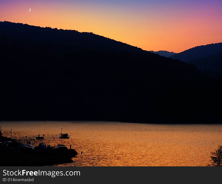 Lake At Dusk