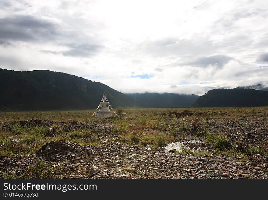 Beautiful scenery of Shangri-La. Beautiful scenery of Shangri-La