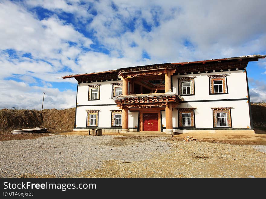 Tibetan house