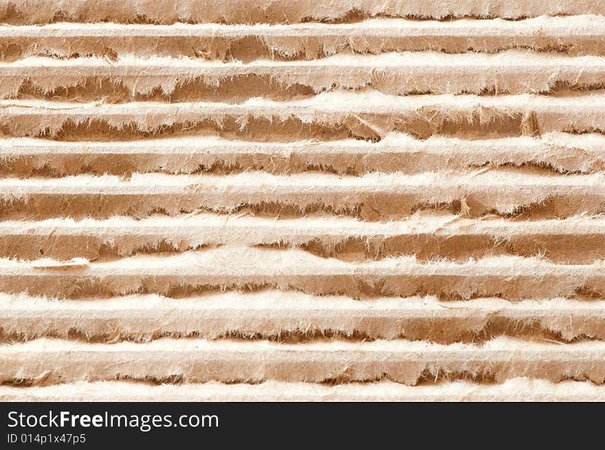 Torn cardboard texture for backgrounds or as element for design