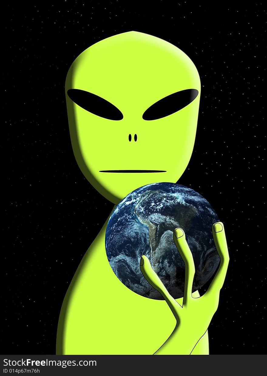 Alien With Earth 5