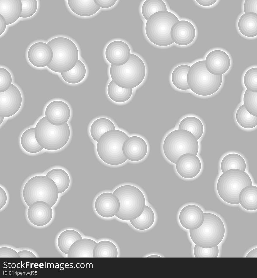 Water molecules. Seamlessly vector wallpaper. Water molecules. Seamlessly vector wallpaper