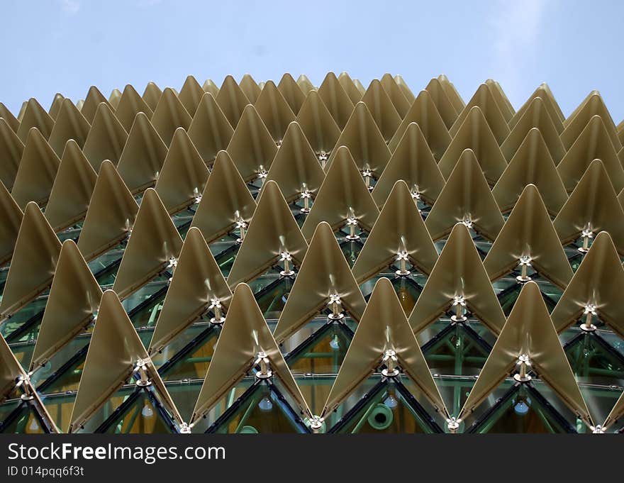 Esplanade roof