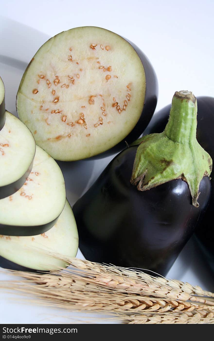 Fresh Aubergines