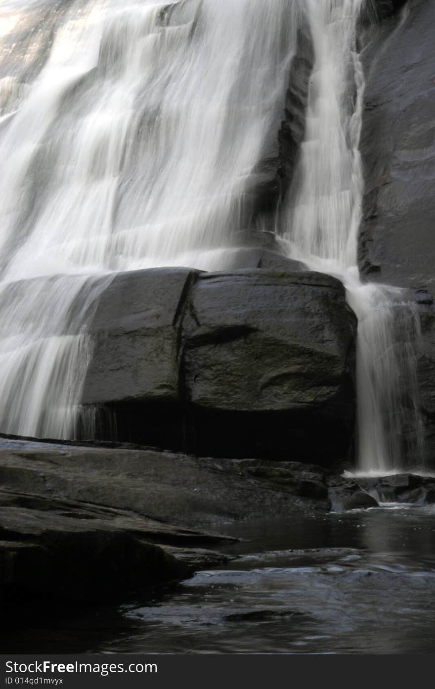 Cascading waterfalls