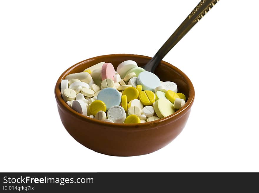 Bowl of pills