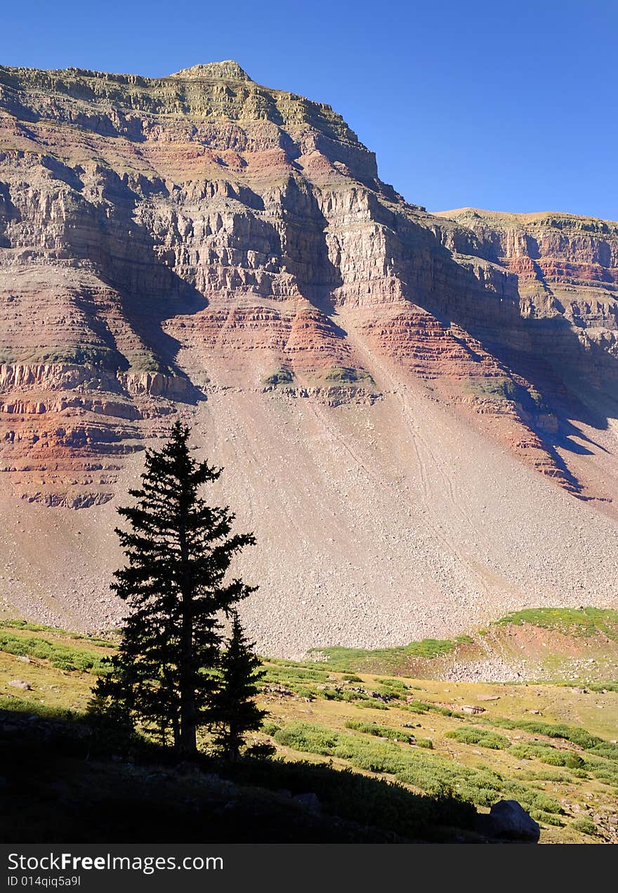 Mountains In Sunlight