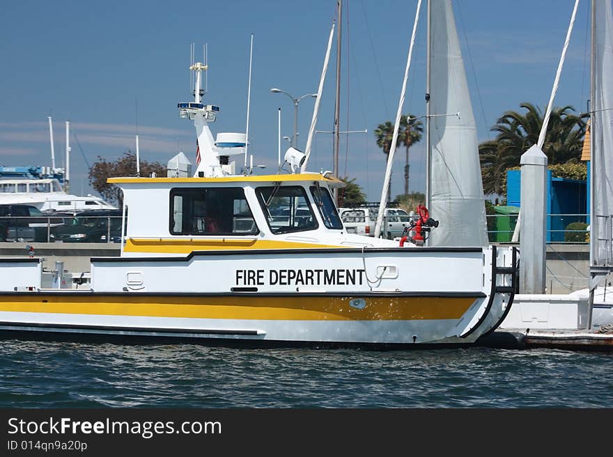 Fire Department Boat