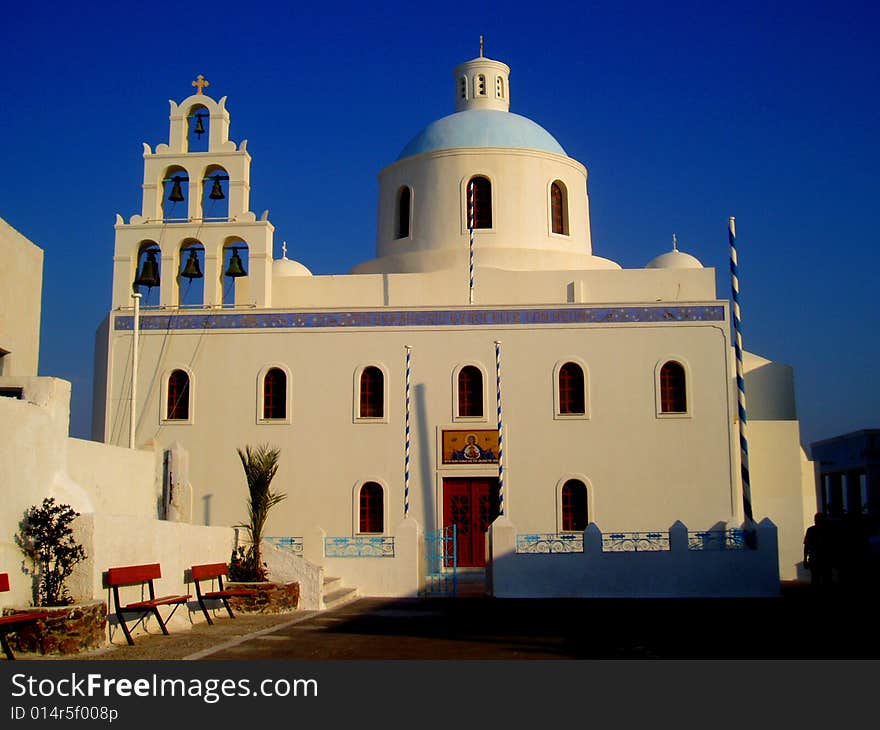 Santorini Church