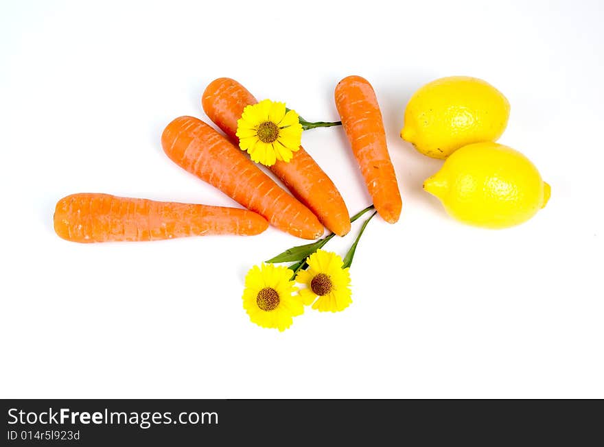 Colorful fresh group of  fruits and vegetables. Colorful fresh group of  fruits and vegetables