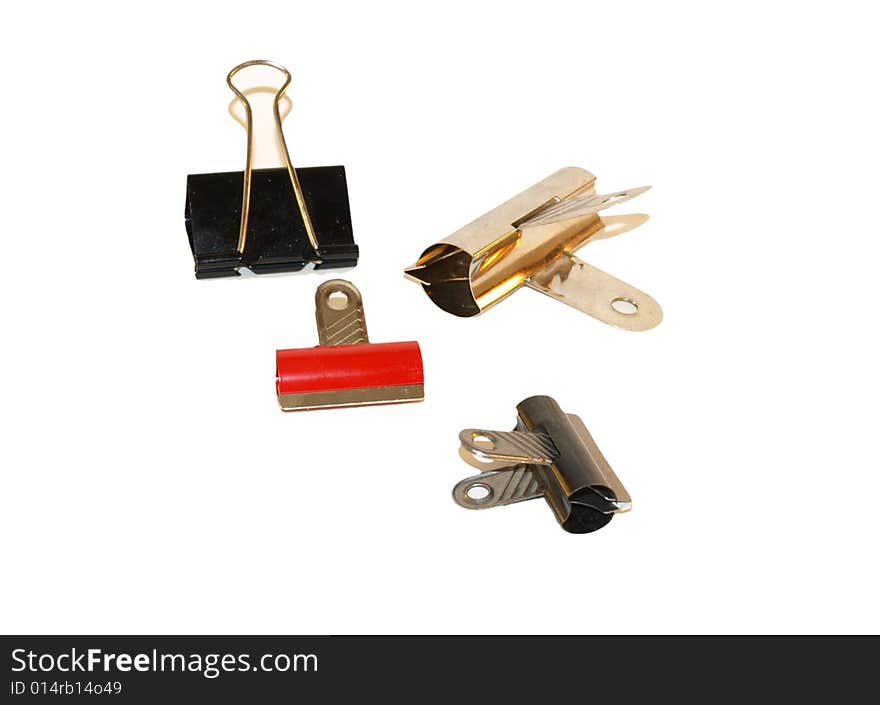 Clips and clamps, documents.