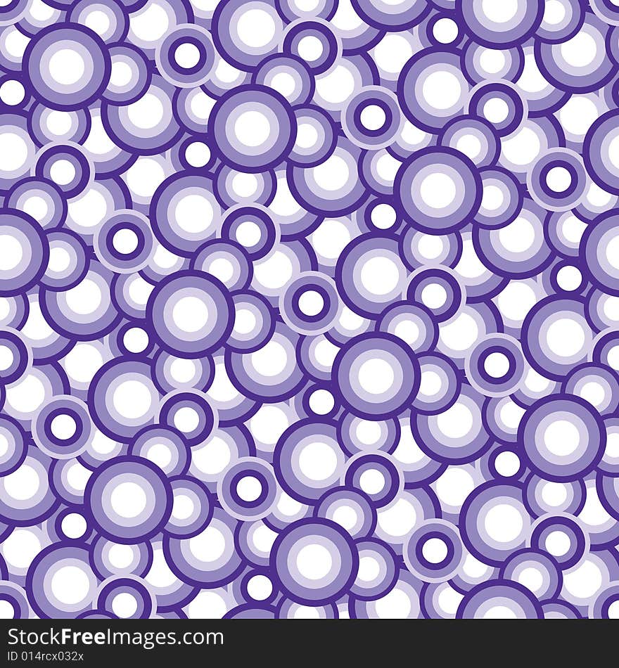 Seamless vector texture with violet balls. Seamless vector texture with violet balls