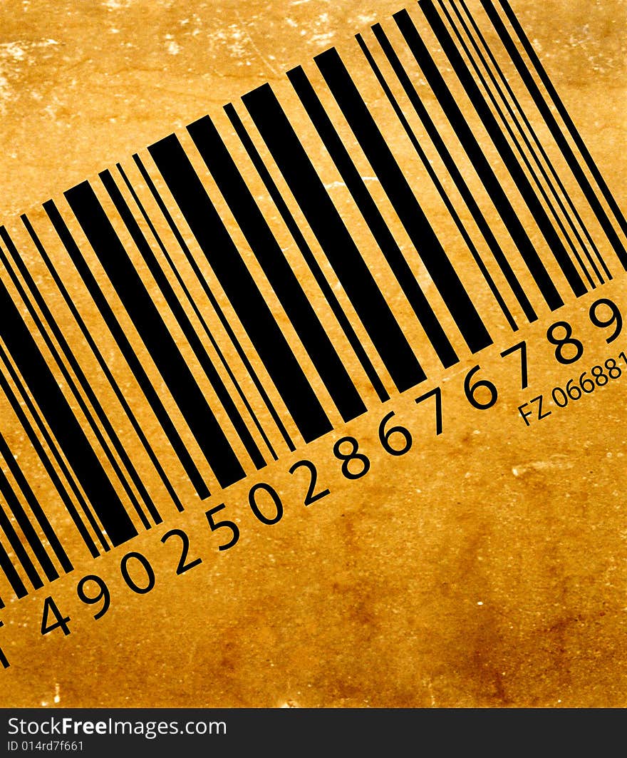 Bar code,2D digital art