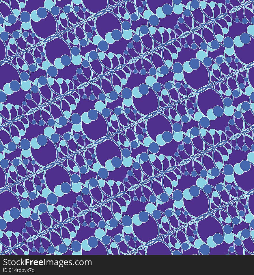 Seamless violet ornament floral pattern. Seamless violet ornament floral pattern