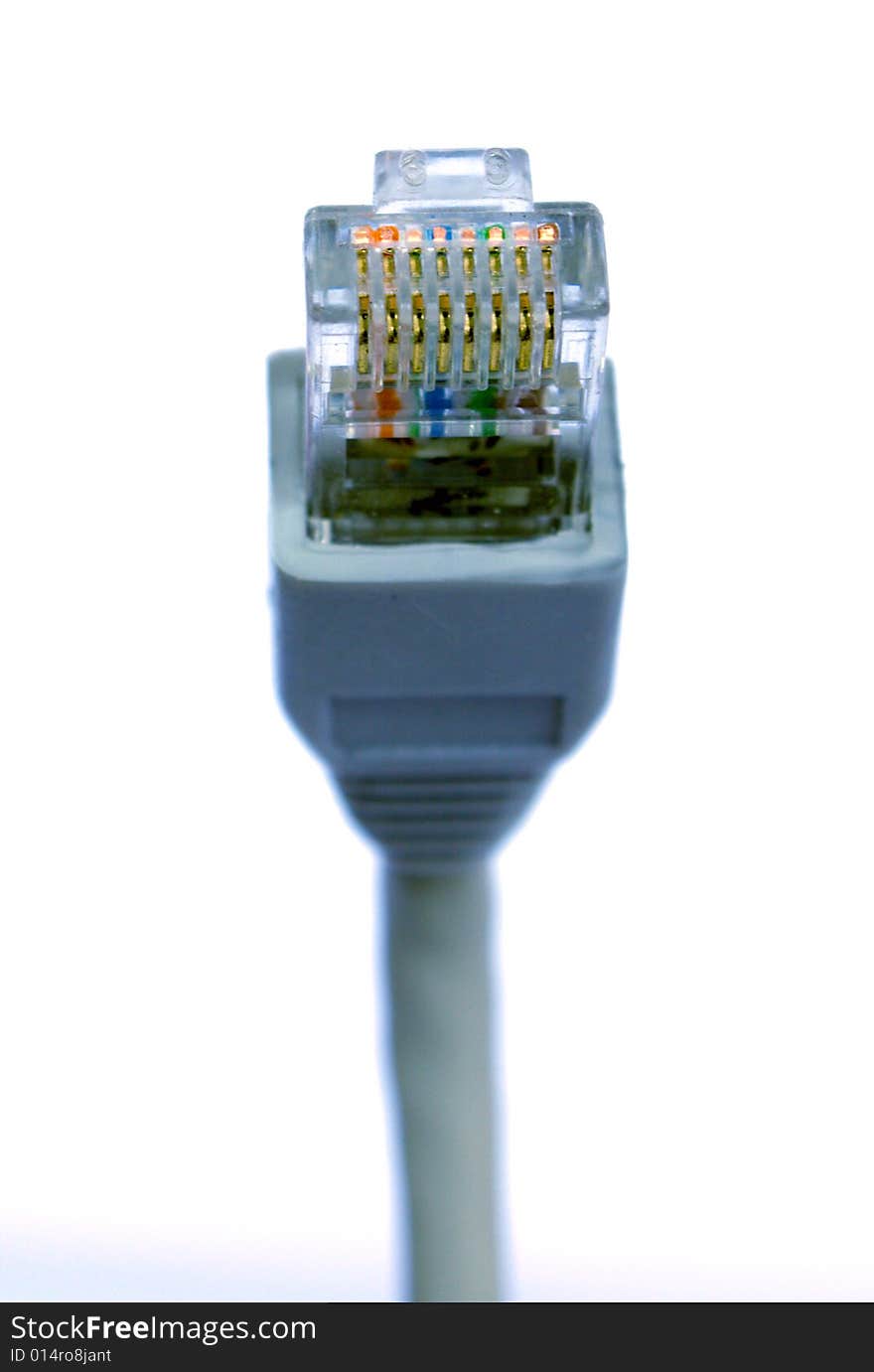 Network Cable Close-up