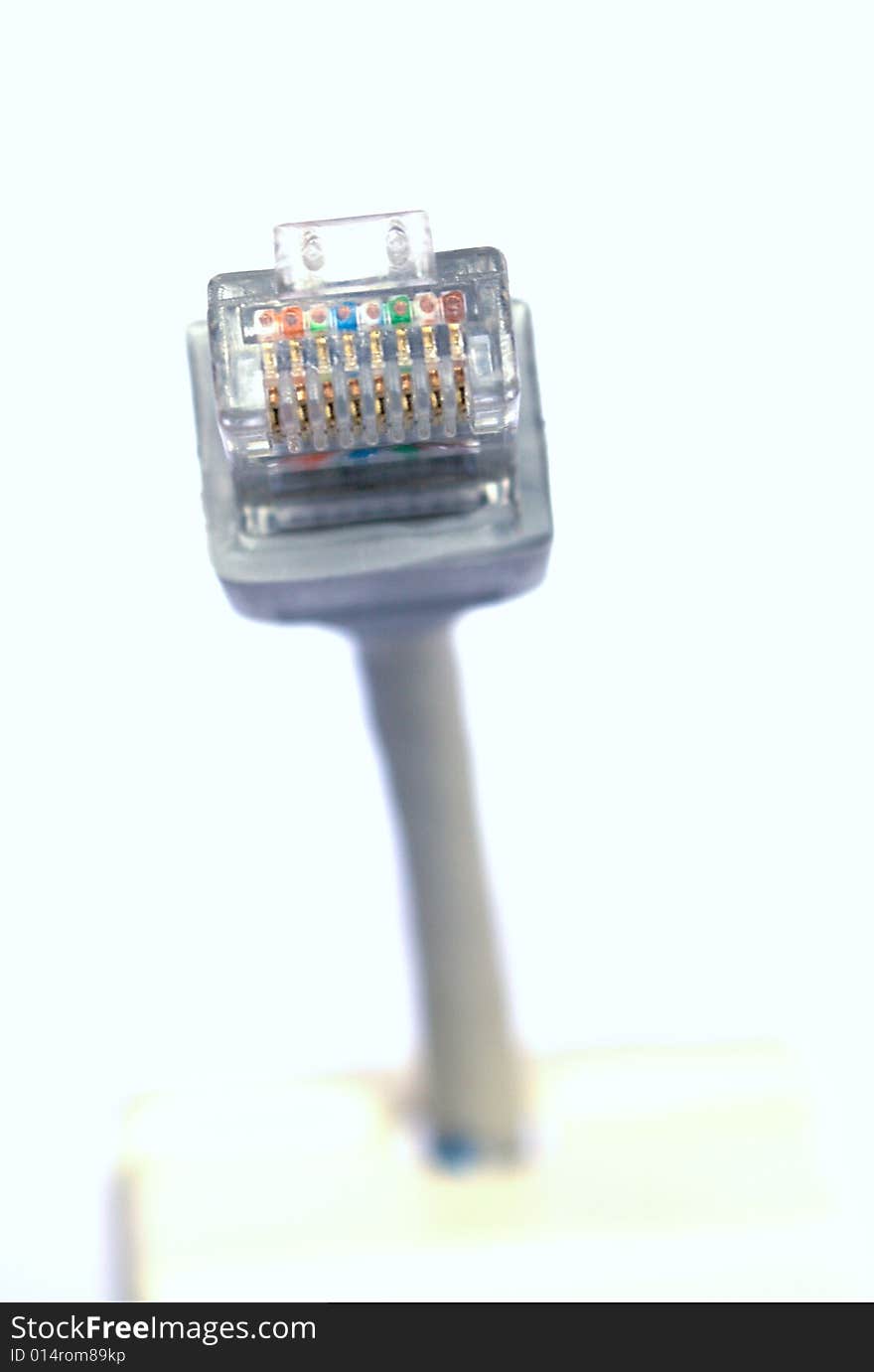 Network Cable Close-up