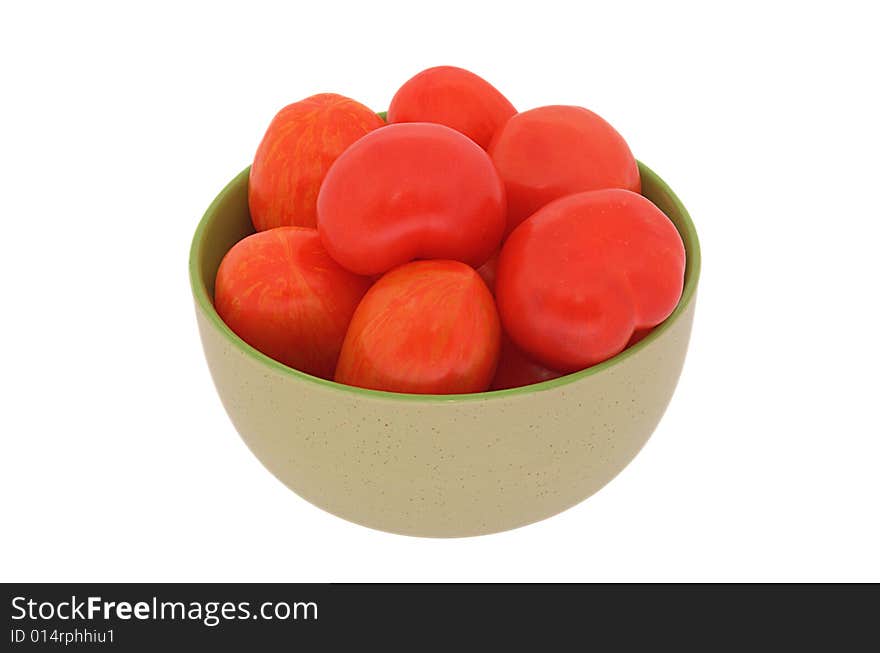 Bowl of tomatoes