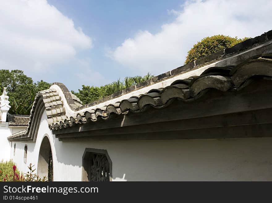 The chinese ancient building of china