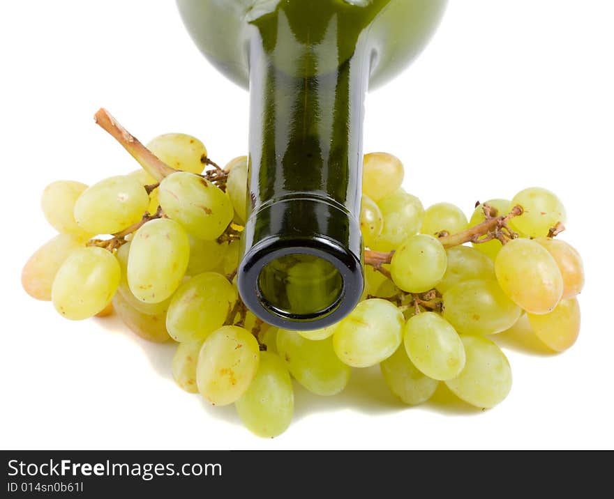 Bottleneck and grapes