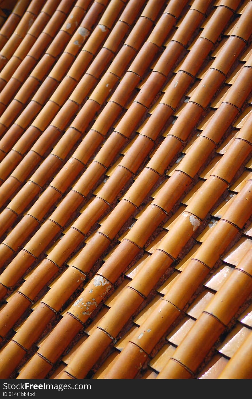 A view with tiles on the chinese ancient architecture roof. A view with tiles on the chinese ancient architecture roof