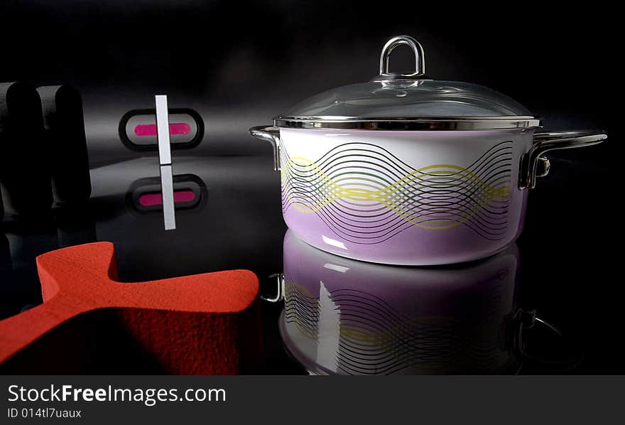 Studio photo of pot from Metalac Company Serbia. Designed by world famous designer Karim Rashid. Studio photo of pot from Metalac Company Serbia. Designed by world famous designer Karim Rashid.