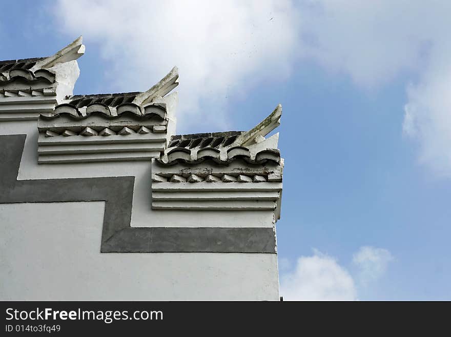 Chinese ancient building