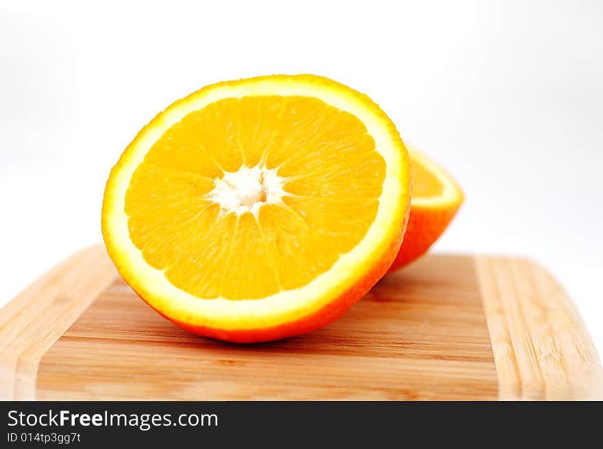 Orange On Breadboard