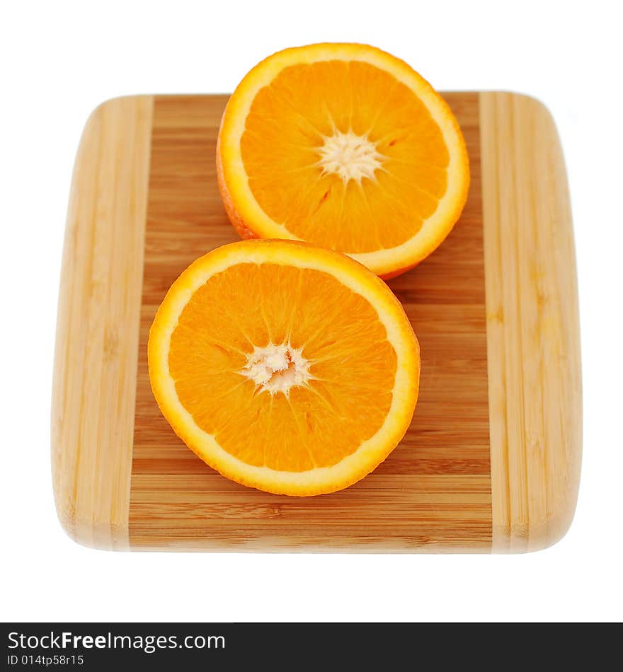 Orange On Breadboard