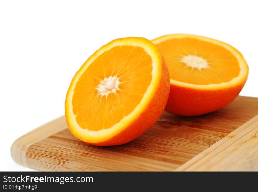 Orange On Breadboard