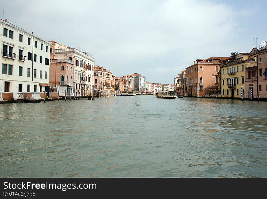 The Grand Canal, Venice, Italy